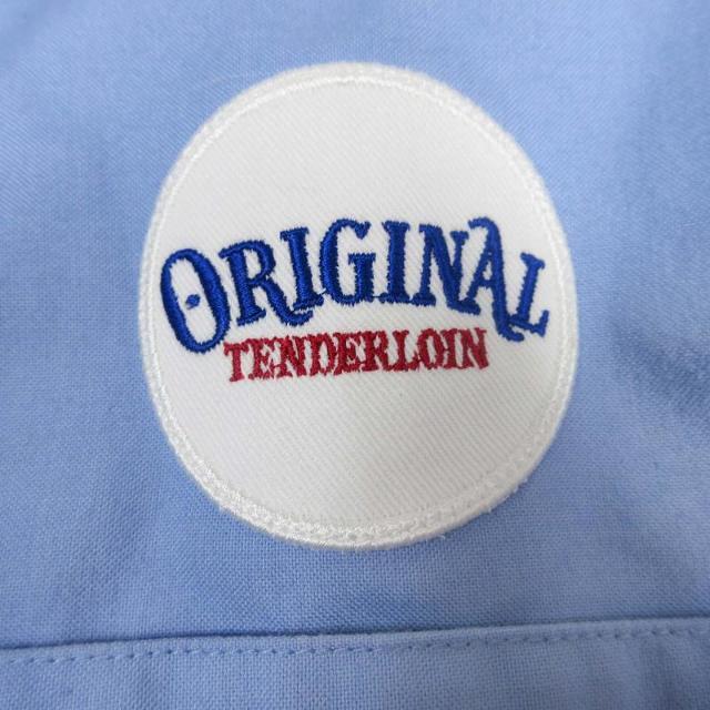 TENDERLOIN(テンダーロイン)のテンダーロイン TENDERLOIN ワーク シャツ ロゴ ワッペン 長袖 メンズのトップス(シャツ)の商品写真
