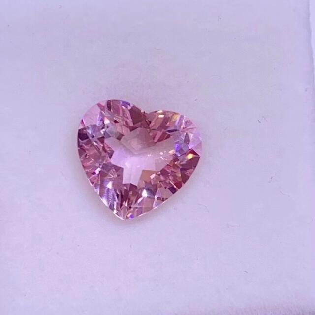 使い勝手の良い】 ⭐天然モルガナイト 5.45ct ルース 各種パーツ - www