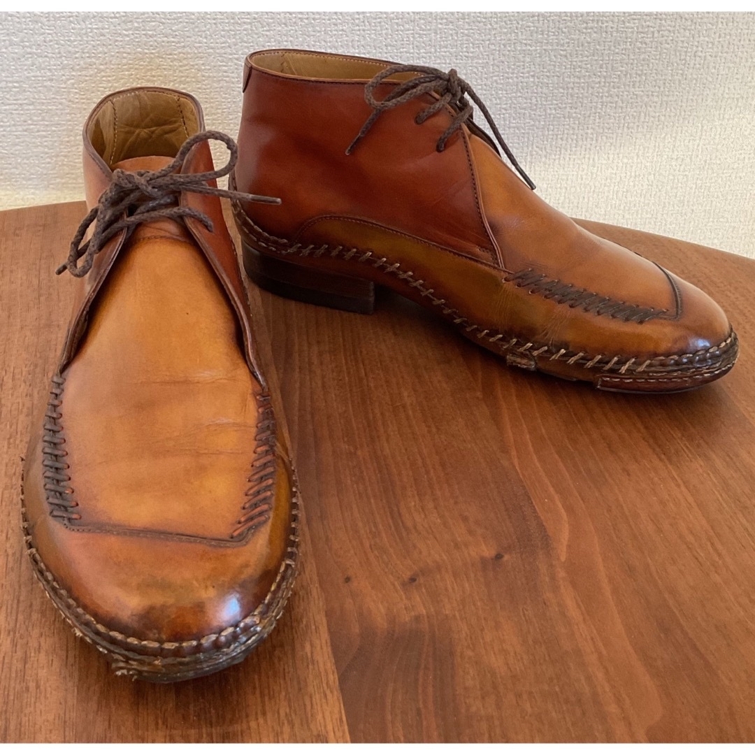 Berluti(ベルルッティ)のベルルッティ メンズショートブーツ 6 1/2 (25.5cm )ブラウン メンズの靴/シューズ(ブーツ)の商品写真