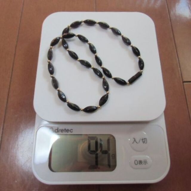 ハワイで購入本物　黒珊瑚　ﾈｯｸﾚｽ　（ブラックコーラル