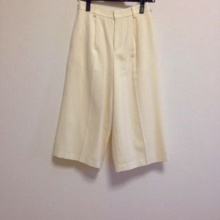 ノーリーズ(NOLLEY'S)の美品☆ワイドホワイトパンツ(カジュアルパンツ)