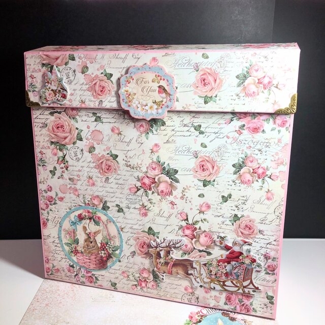 おすそ分けファイル♡㉖クリスマス両面ジャバラ型紙モノ収納ファイル おすそ分けファイル♡㉖クリスマス両面ジャバラ型紙モノ収納ファイル