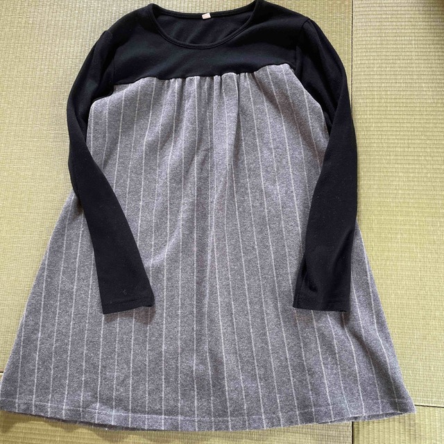 ワンピース150、スパッツ黒150 キッズ/ベビー/マタニティのキッズ服女の子用(90cm~)(ワンピース)の商品写真