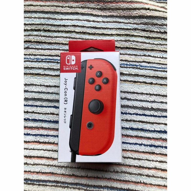 純正☆新品 Joy-Con(R)ネオンレッド