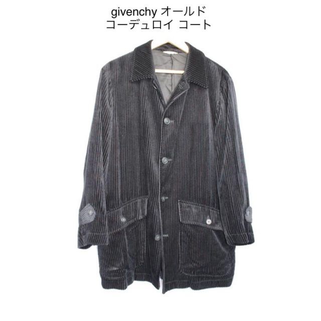 givenchy old コーデュロイ コートmonsieur メンズ ジャケット