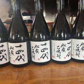 焼酎　四合瓶　十四代　五本　(焼酎)