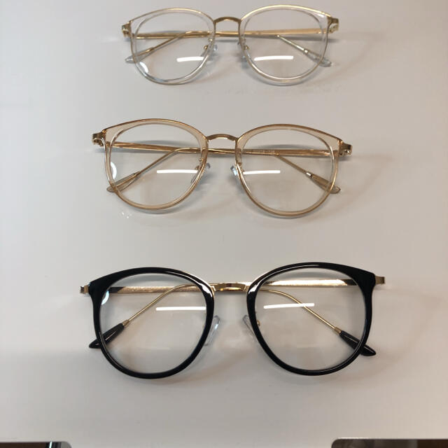 小顔見えする伊達メガネ❤️ビックレンズ・ビックフレーム サングラス   レディースのファッション小物(サングラス/メガネ)の商品写真
