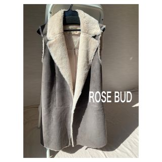 ローズバッド(ROSE BUD)のROSE BUD ムートンベスト(ベスト/ジレ)