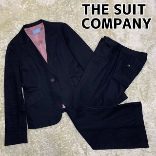 スーツカンパニー(THE SUIT COMPANY)のザスーツカンパニー SUIT COMPANY パンツスーツ ブラック 黒 40(スーツ)