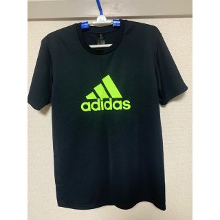 アディダス(adidas)のadidas メッシュTシャツ　ブラック(Tシャツ/カットソー(半袖/袖なし))