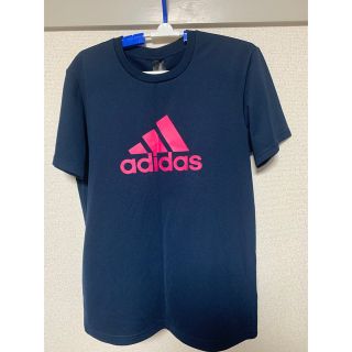 アディダス(adidas)のadidas メッシュTシャツ 紺色(Tシャツ/カットソー(半袖/袖なし))