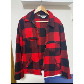 ウールリッチ(WOOLRICH)のWoolrich ブルゾン コート 赤黒 チェック(ブルゾン)