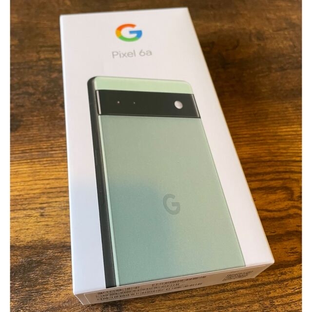 Google Pixel - 【新品未使用】ピクセル6a セージ 128GBの通販 by