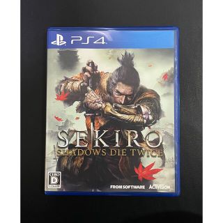 美品!!sekiro セキロー  セキロウ ps4  コード未使用!! 即発送可