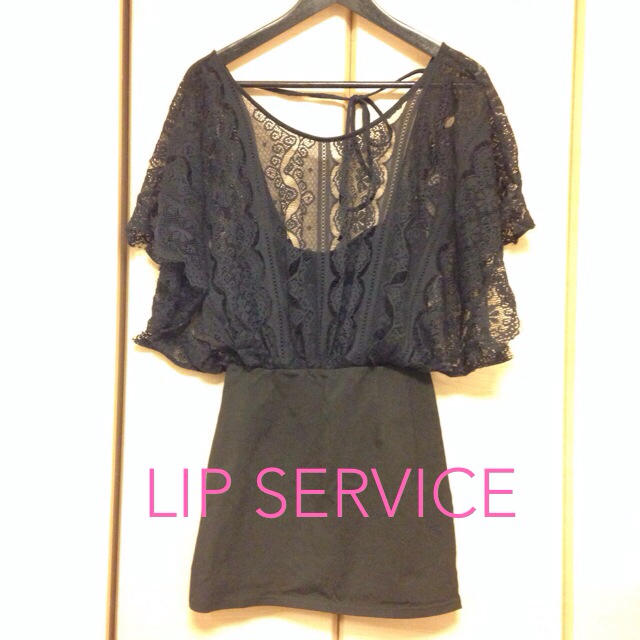 LIP SERVICE(リップサービス)のレースタイトワンピース レディースのワンピース(ミニワンピース)の商品写真