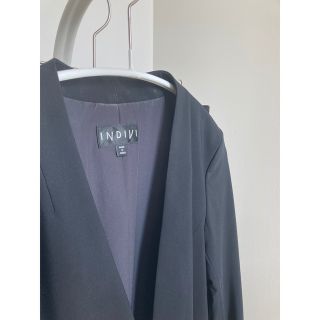 定価35750円 数回着用 INDIVI ストレッチウォッシャブルスーツ