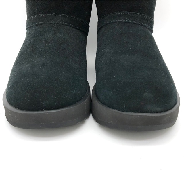 【美品】UGG australia アグ ムートン ブーツ黒 ブラック 23cm 4