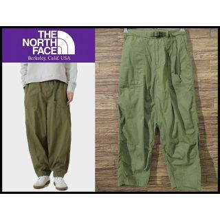 ザノースフェイス(THE NORTH FACE)のはちもん様専用　美品 ノースフェイス ワイド クロップド パンツ ウィメンズ(チノパン)