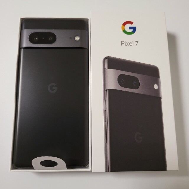 Google Pixel 7 128GB Obsidian ブラック ほぼ新品 激安価格 38500円