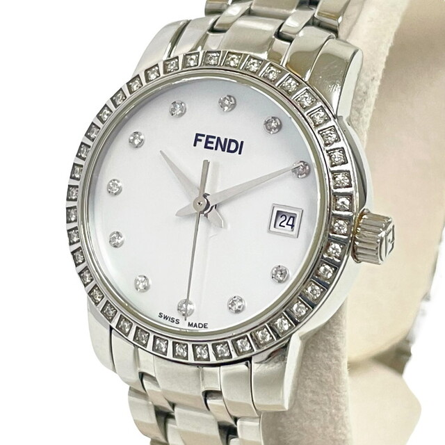 大特価!!】 FENDI - フェンディ 腕時計 オロロジ ダイヤ巻 電池交換済