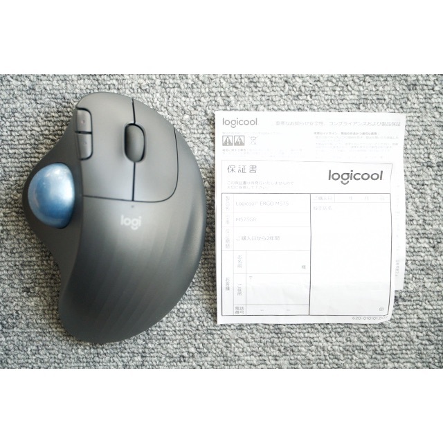 Logicool トラックボールマウス M575 グラファイトの通販 by ...