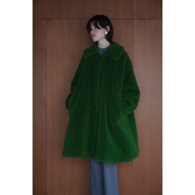 CLANE(クラネ)のclane VOLUME FLARE BOA COAT 新品未使用タグ付 レディースのジャケット/アウター(ロングコート)の商品写真