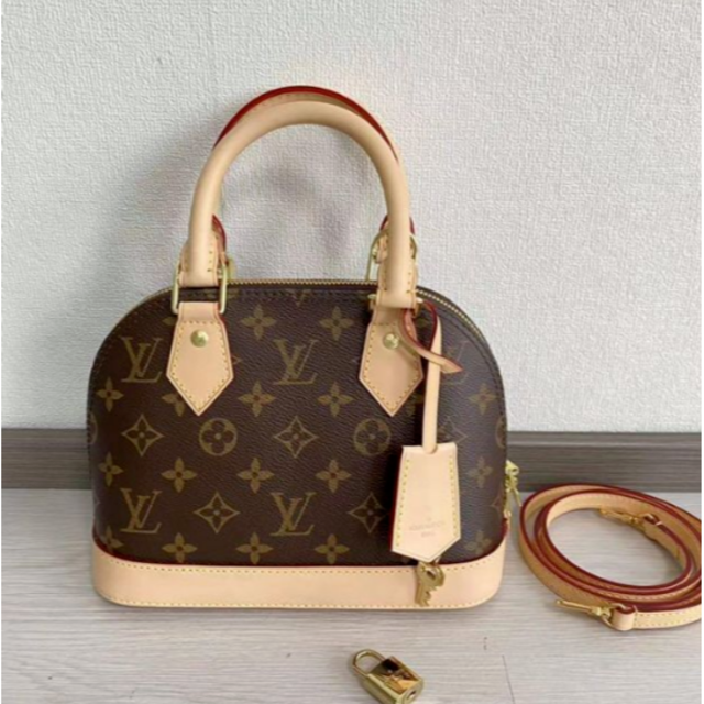 LOUIS VUITTON - ☆超人気美品 ☆ ルイヴィトン ☆ アルマbb 新しい到着 【人気】ルイヴィトン モノグラム アルマ レザー ハンドバッグ ハンドバッグ