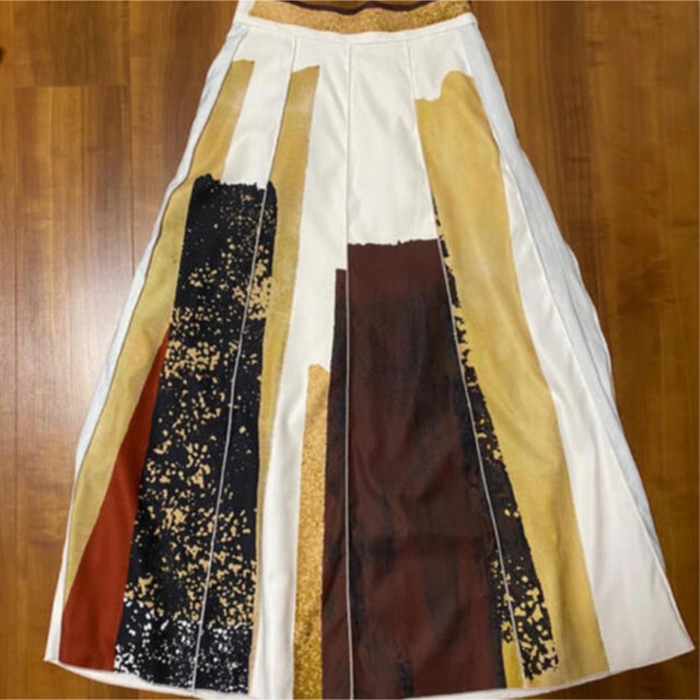 Ameri VINTAGE - Ameri vintage FUDE ART SKIRT スカートの通販 Ameri VINTAGE - Ameri vintage FUDE ART SKIRT スカートの通販