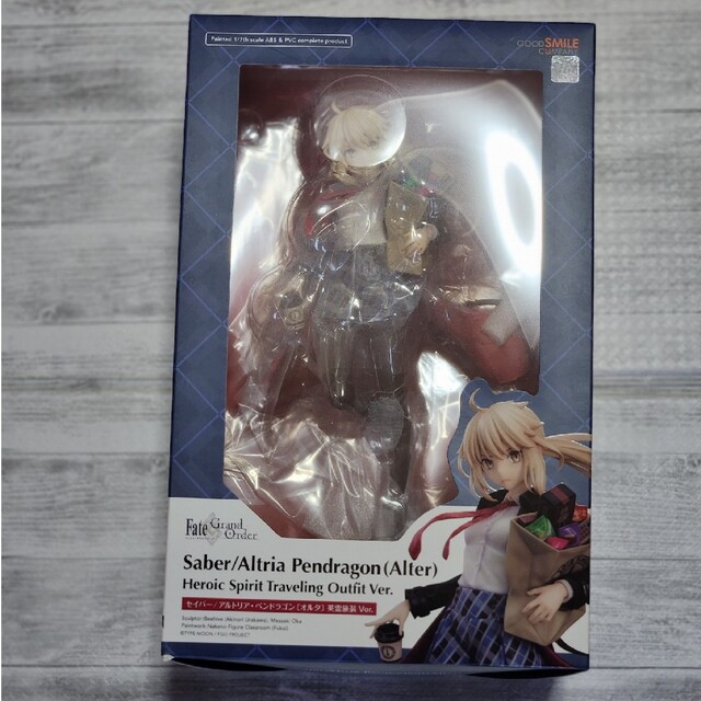 GOOD SMILE COMPANY(グッドスマイルカンパニー)のスノウ様専Fateセイバーオルタ　英霊旅装　フィギュア　グッドスマイルカンパニー エンタメ/ホビーのフィギュア(アニメ/ゲーム)の商品写真