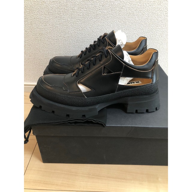 Jil Sander(ジルサンダー)の新品 ジルサンダー チャンキーレザーシューズ　レザーシューズ　40  メンズの靴/シューズ(ドレス/ビジネス)の商品写真