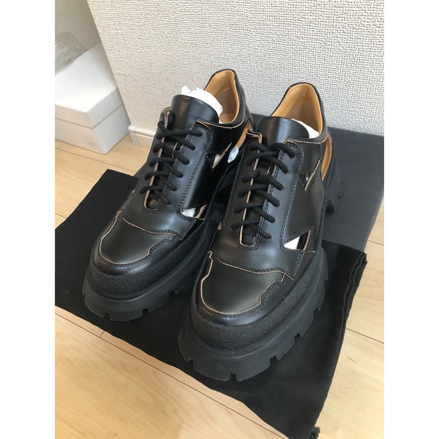 Jil Sander(ジルサンダー)の新品 ジルサンダー チャンキーレザーシューズ　レザーシューズ　40  メンズの靴/シューズ(ドレス/ビジネス)の商品写真