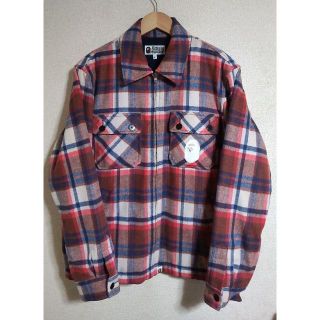 アベイシングエイプ(A BATHING APE)の【T・S様専用】A BATHING APE CHECK CPO JACKET(ブルゾン)