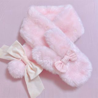 アンジェリックプリティー(Angelic Pretty)のAngelic Pretty マシュマロバニーファーマフラー(マフラー/ショール)