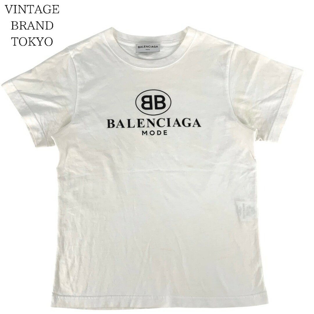低価即納 Balenciaga - BALENCIAGA バレンシアガT-SHIRTプリント半袖T