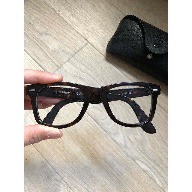 Ray-Ban(レイバン)のレイバン/RayBan/伊達メガネ/ベッコウ/メガネ/サングラス レディースのファッション小物(サングラス/メガネ)の商品写真