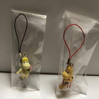 ムーミン(MOOMIN)のDAKARA  ムーミンストラップ　希少　新品、未使用(ノベルティグッズ)