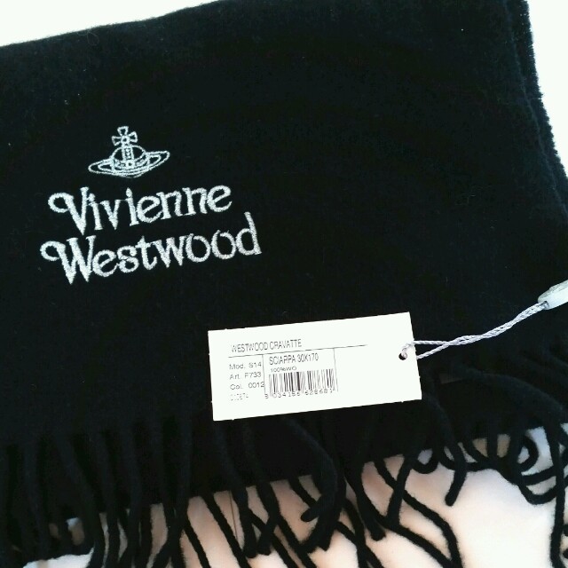 Vivienne Westwood(ヴィヴィアンウエストウッド)の【新品タグ付き❗】💝ヴィヴィアンウエストウッド マフラー💝 メンズのファッション小物(マフラー)の商品写真