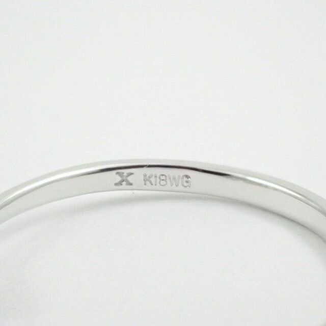 BIZOUX ビズー フラヴィ リング 指輪 K18WG/タンザナイト/ダイヤモンド0.06ct 約17号 4
