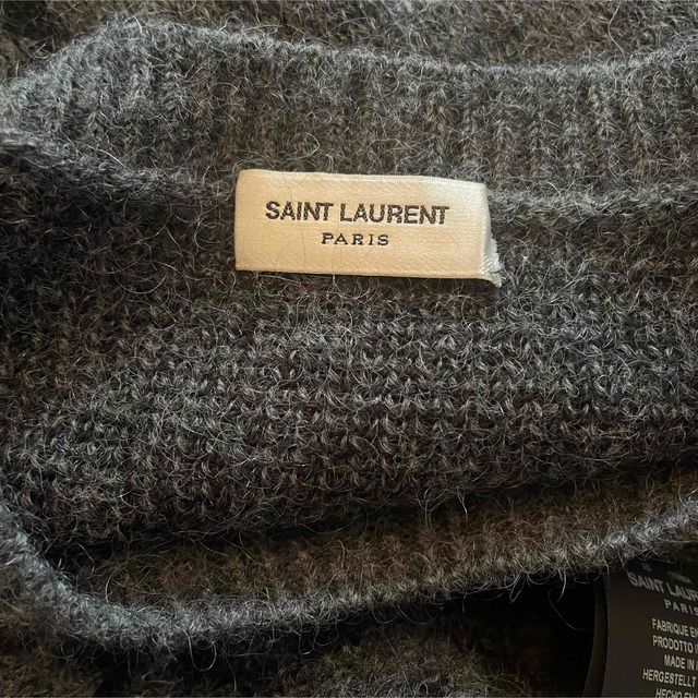 【新品】80%off Saint Laurent 18aw ウールモヘアニット
