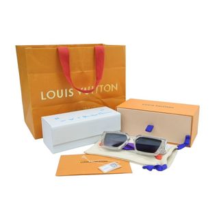 ルイヴィトン(LOUIS VUITTON)の世界10本限定 サイン入り 新品同様 LOUIS VUITTON ルイヴィトン サングラス ミリオネア 55□17 145 Z1456W 中古 43466(サングラス/メガネ)