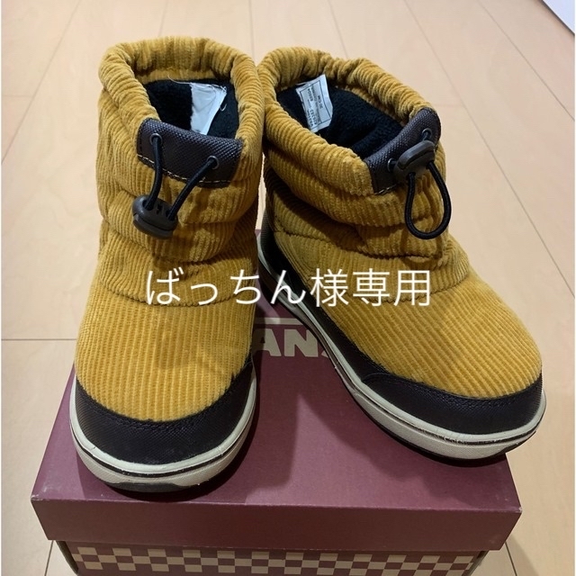 VANS(ヴァンズ)のvans スノーシューズ　size20センチ キッズ/ベビー/マタニティのキッズ靴/シューズ(15cm~)(ブーツ)の商品写真