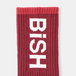 ビッシュ(BiSH)の【残5日後削除】【新品未使用】 BISHハイアンクルソックス2色セット　赤黒(ソックス)