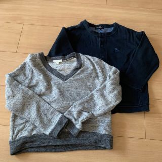 ユナイテッドアローズグリーンレーベルリラクシング(UNITED ARROWS green label relaxing)のカーディガンとスウェット2枚セット(カーディガン)