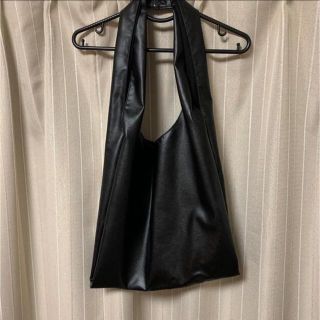 マルタンマルジェラ(Maison Martin Margiela)のレザー　バック　ショルダー　トートバッグ(ショルダーバッグ)