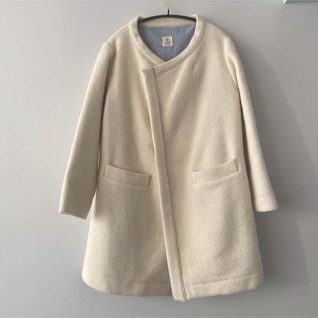 nest Robe(ネストローブ)のcaratta ウールコート レディースのジャケット/アウター(ロングコート)の商品写真