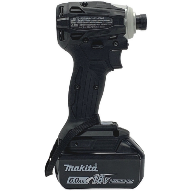 Makita(マキタ)の☆☆MAKITA マキタ 《 充電式インパクトドライバ  》ブラック / 18V / 6Ah / TD172DRGX(B) インテリア/住まい/日用品の文房具(その他)の商品写真