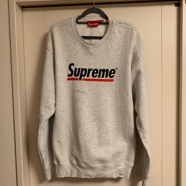 supreme 20ss Underline Crewneck 【Lサイズ】 最初の 3800円引き www