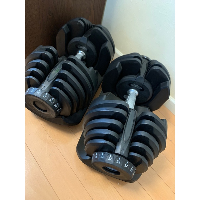 数量限定価格!! 可変式ダンベル 40kg 2個セット 鉄アレイ
