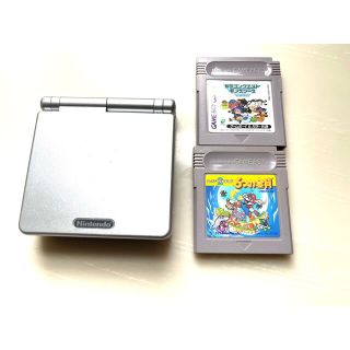 Nintendo GAMEBOY ADVANCE SP 本体とソフト2本