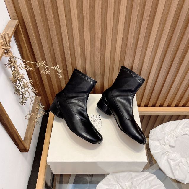 maison margiela マルジェラ 足袋 ブーツ ラメ ピンク希少 再入荷品